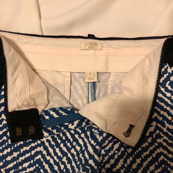 Tuxedo Shorts - Black & Blue Dressy Animal Print - Picture 3 of 8